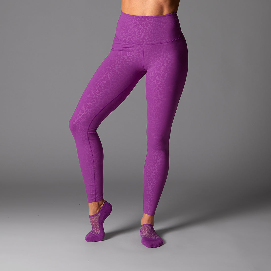 Purple Asana Leggings
