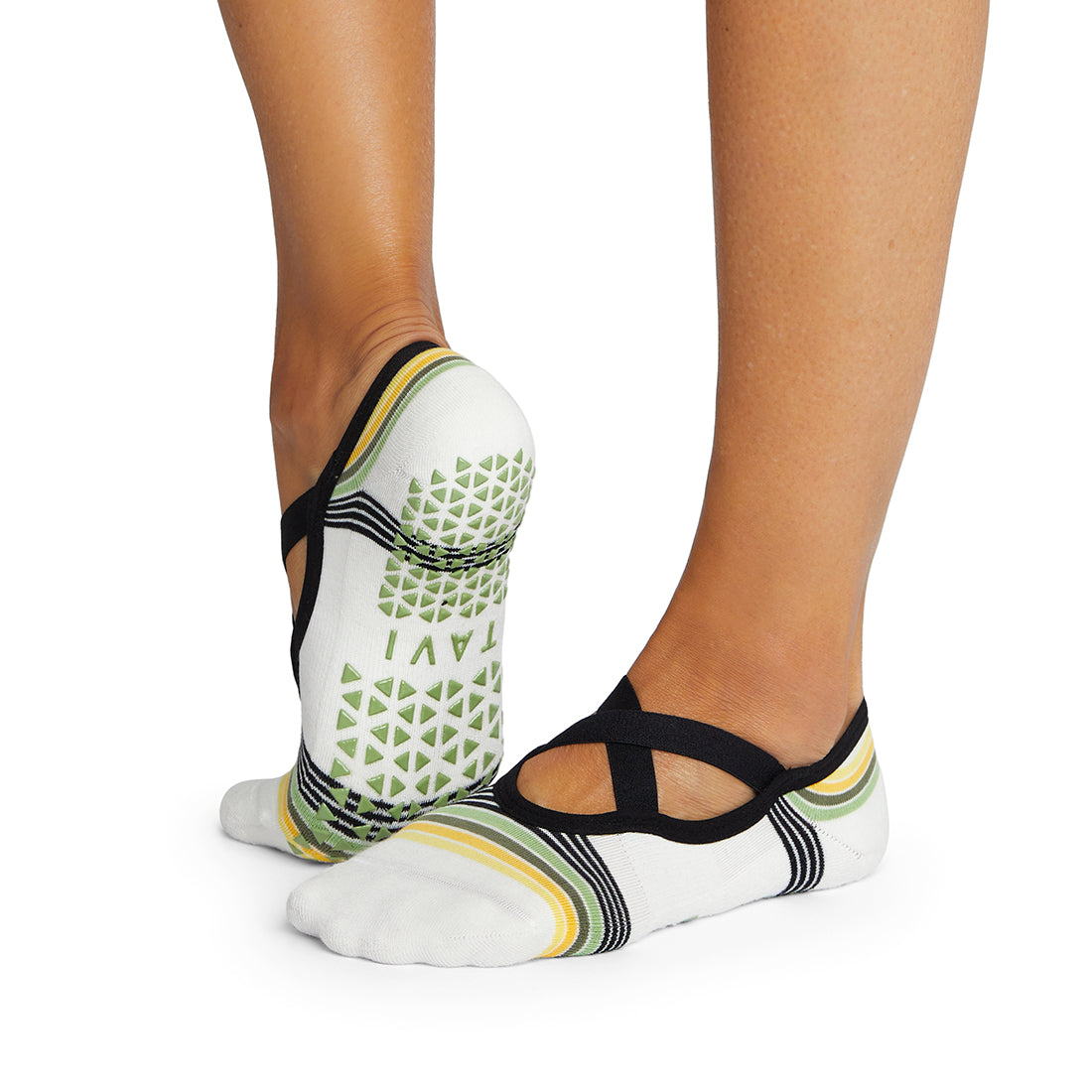 Tavi Noir Maddie Foil Low-Rise Grip Socks