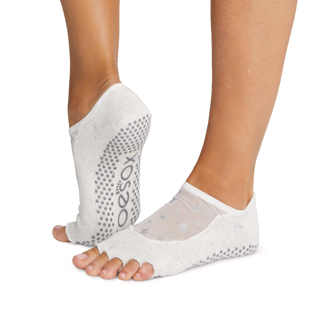Two-Color Jacquard Half-Toe Pilates Socks - China Sport Socks and Women  Socks price