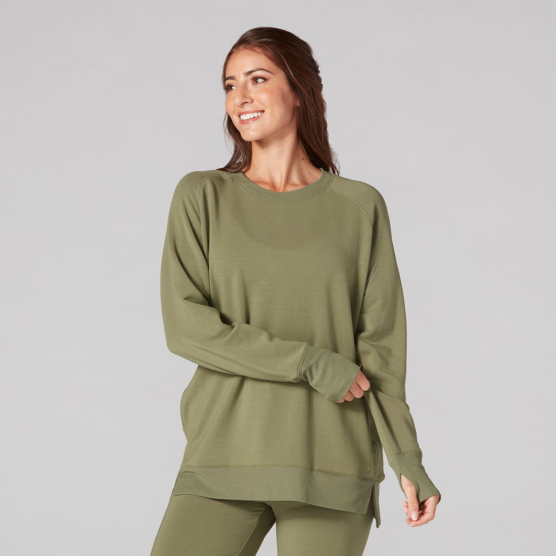 Long best sale cozy sweatshirt