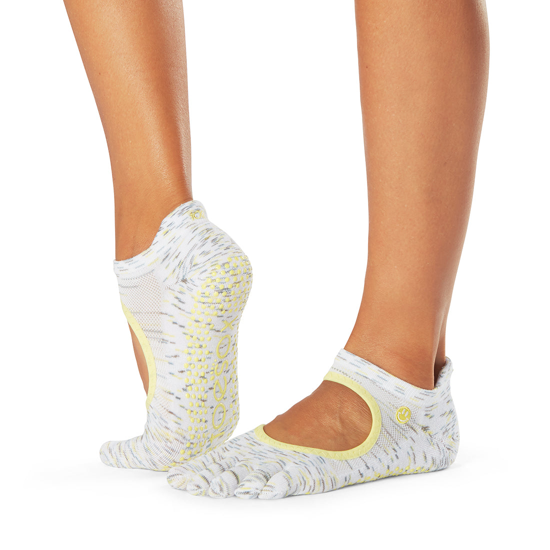 Toesox Bellarina Half Toe Grip Socks Size Medium New Colorway Ciao