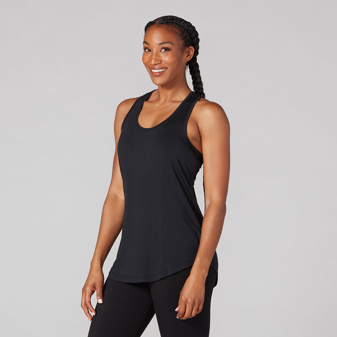 Semi-Cropped Workout Hoodie, Workout Sweatshirts, Tavi Noir – ToeSox, Tavi