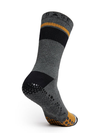 Base33 Crew Grip Socks | Socks > Grip | Base33 – ToeSox | Tavi | Vooray