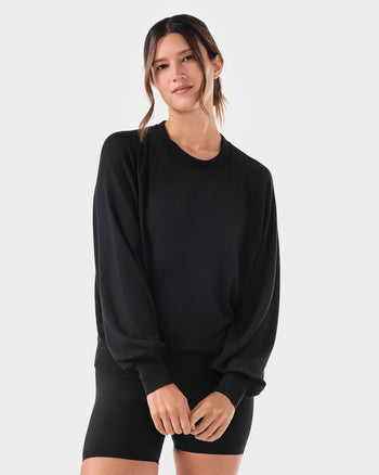 TaviLuxe™ Ease Crew Sweatshirt | Tops > Sweaters & Hoodies | Tavi – ToeSox | Tavi | Vooray