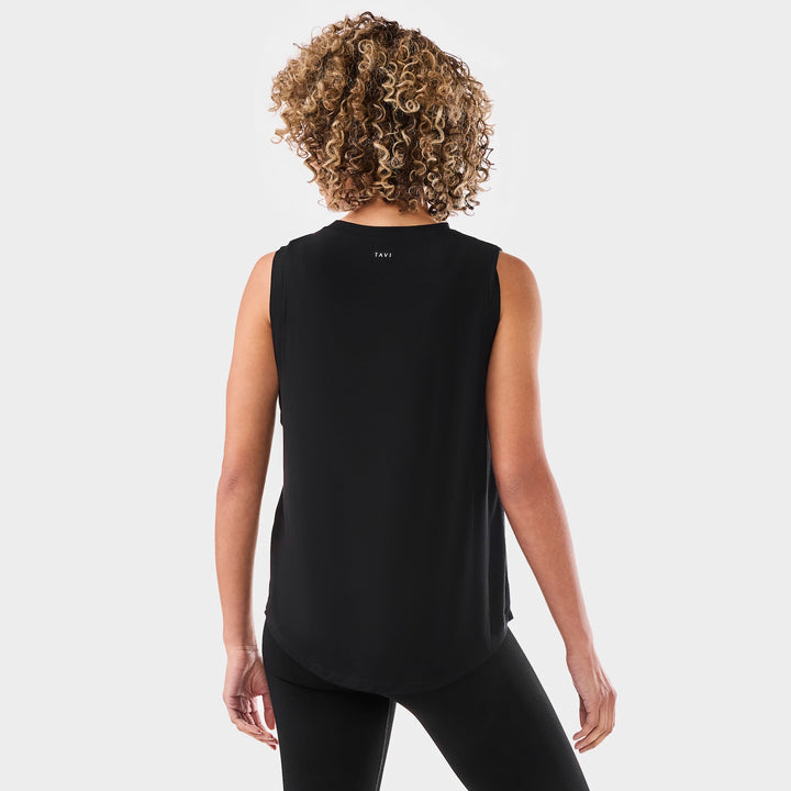 High Neck Muscle Tank