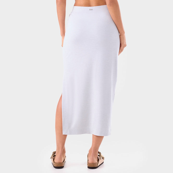 Brushed Tec Knit Midi Skirt | Bottoms>skort | Tavi – ToeSox | Tavi | Vooray