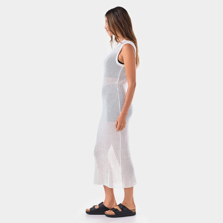 Retreat Sleeveless Open Knit Dress | Apparel | Tavi – ToeSox | Tavi | Vooray