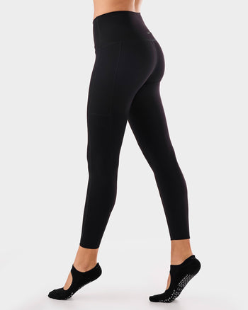 TaviSculpt® High Waisted Pocket 7/8 Leggings | Bottoms > Leggings | Tavi – ToeSox | Tavi | Vooray