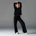 # Wide Leg Brushed Rib Pant * | Bottoms > Pants | Tavi – ToeSox | Tavi | Vooray