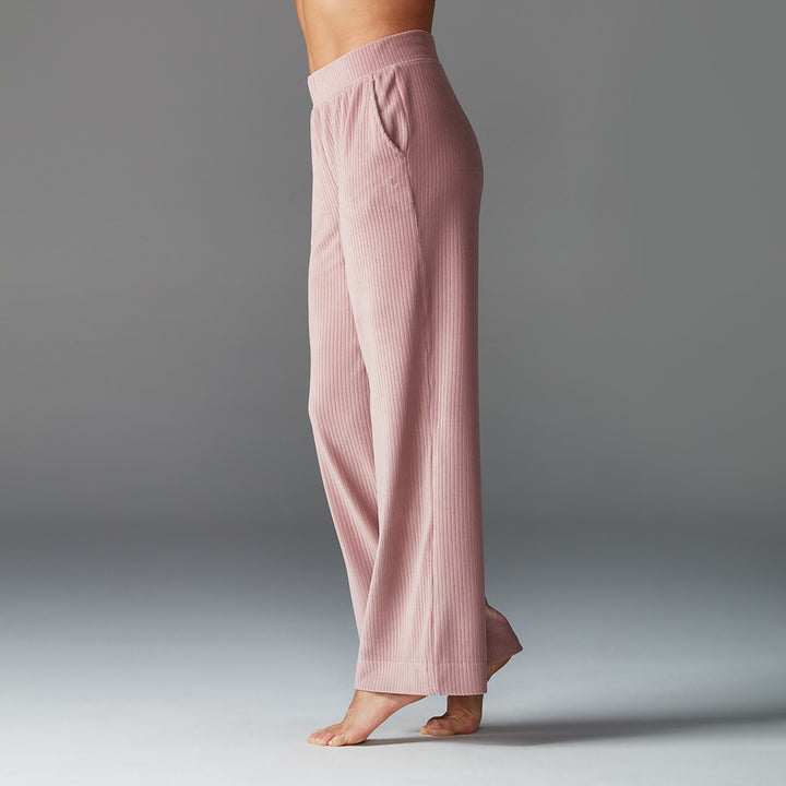 # Wide Leg Brushed Rib Pant * | Bottoms > Pants | Tavi – ToeSox | Tavi | Vooray