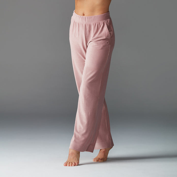 # Wide Leg Brushed Rib Pant * | Bottoms > Pants | Tavi – ToeSox | Tavi | Vooray