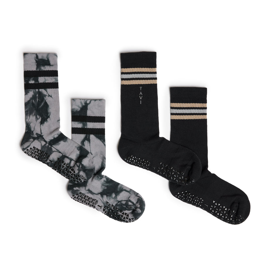 Kai 2 Pack Grip Socks – ToeSox, Tavi