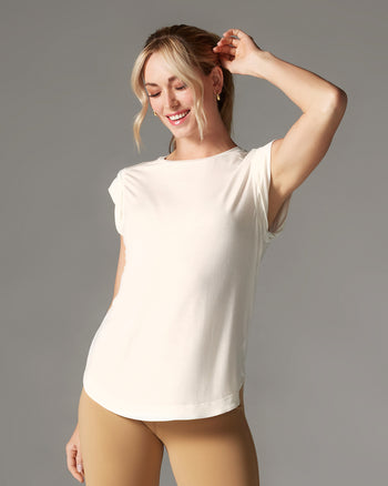 Cap Sleeve Muscle Tee