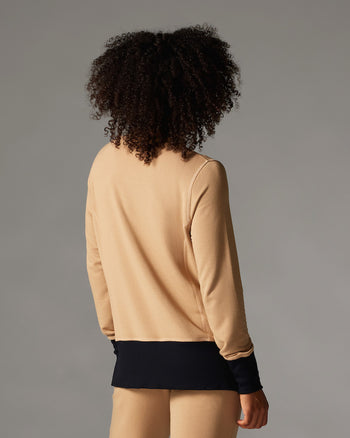 Cozy Funnel Neck Sweatshirt | Tops > Sweaters & Hoodies | Tavi – ToeSox | Tavi | Vooray