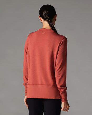 Cozy Funnel Neck Sweatshirt | Tops > Sweaters & Hoodies | Tavi – ToeSox | Tavi | Vooray