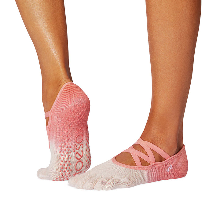 Full Toe Elle Grip Socks | Socks > Grip | ToeSox – ToeSox | Tavi | Vooray