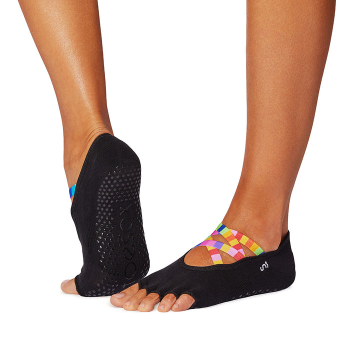 Half Toe Elle Grip Socks | Socks > Grip | ToeSox – ToeSox | Tavi | Vooray