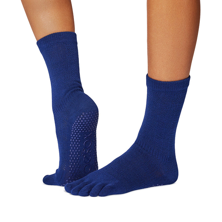 Full Toe Crew Grip Socks | Grip | ToeSox – ToeSox | Tavi | Vooray