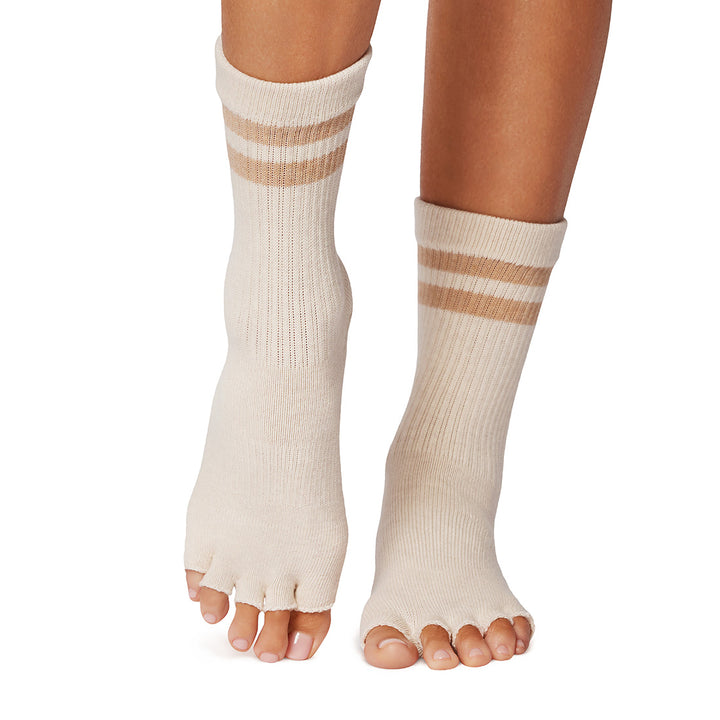 Half Toe Crew Grip Socks | Socks > Crew | ToeSox – ToeSox | Tavi | Vooray