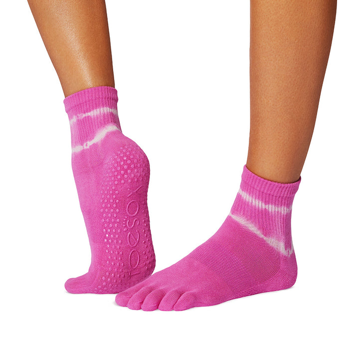 Full Toe Melody Grip Socks | Socks > Grip | ToeSox – ToeSox | Tavi | Vooray