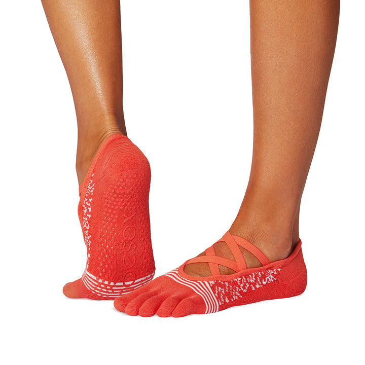 Full Toe Elle Tec Grip Socks | Socks > Grip | ToeSox – ToeSox | Tavi | Vooray