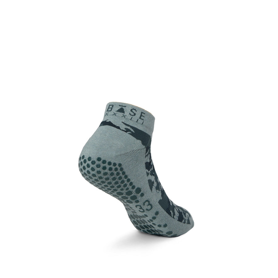 Pure Athlete Grip Socks Soccer - Non Slip Black Sticky Gripper Crew Sock  for Men (Small, 3 Pairs - Black-Grey) at  Men's Clothing store