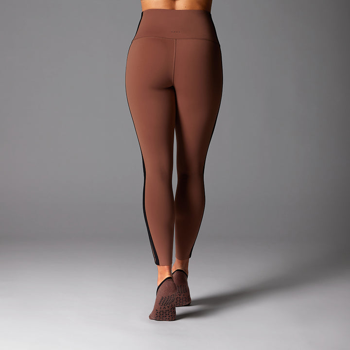 # High Waisted 7/8 Stripe Leggings | Bottoms > Leggings | Tavi – ToeSox | Tavi | Vooray