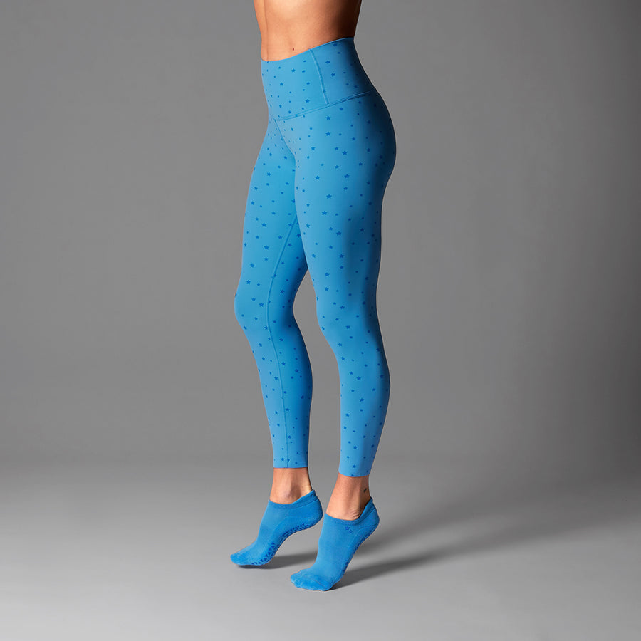 Core Leggings - 7/8 Length (Turquoise) by OneMoreRep - Nutrition Warehouse