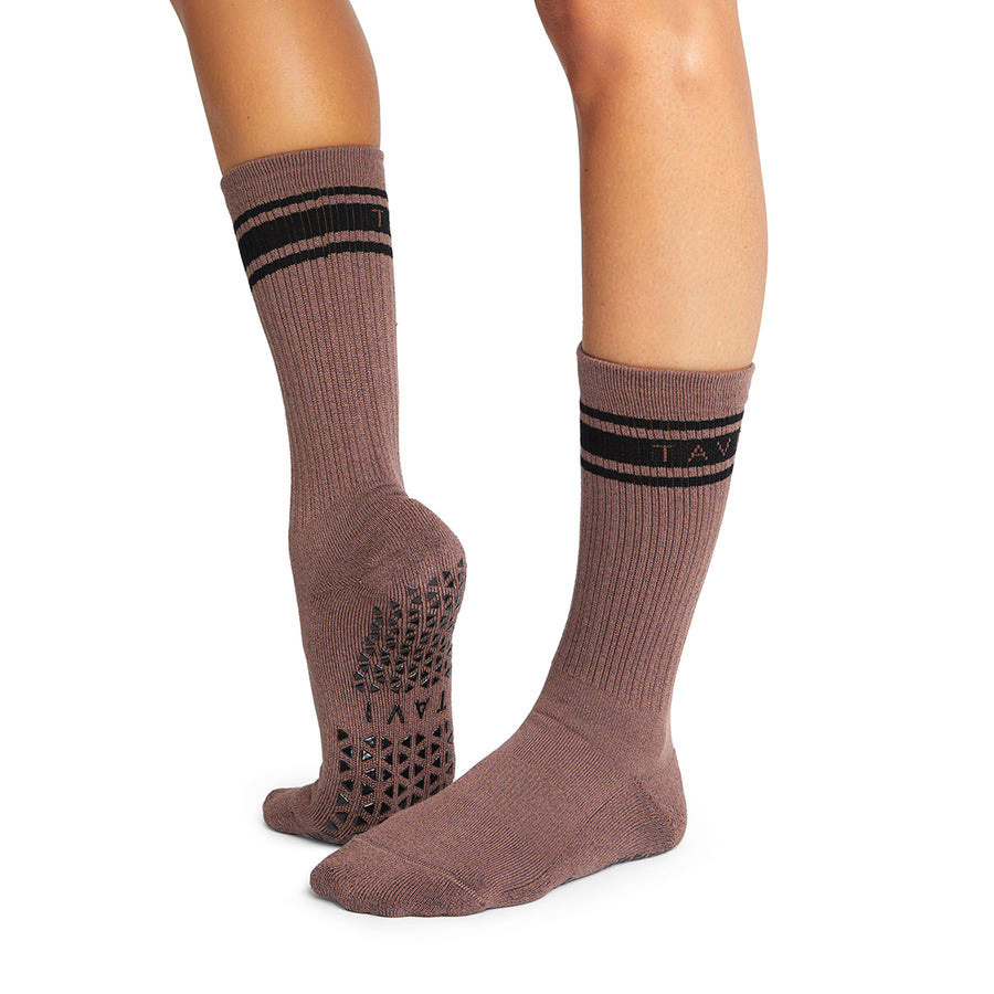  Tavi Lola - Grip Socks Clove Stripes Small : Clothing