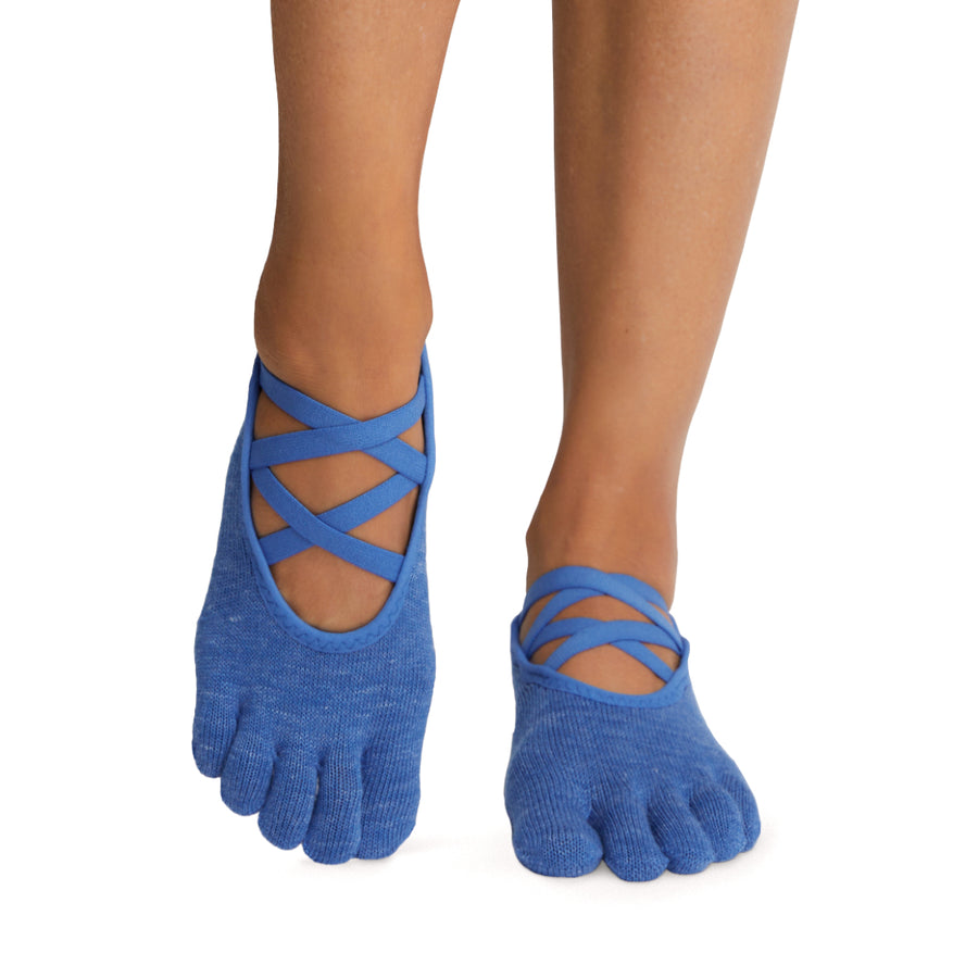 ToeSox Full Toe Elle – Grip Socks Sweet Life – Medium – Life