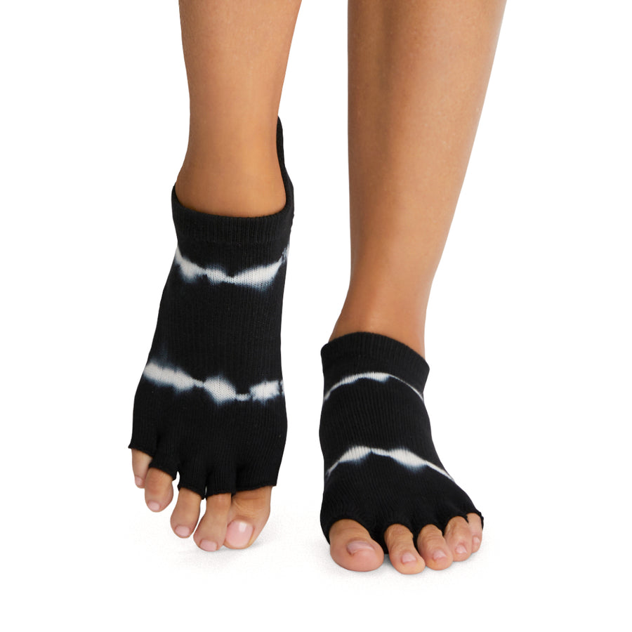 ToeSox Grip Half Toe Low Rise - Charcoal Grey – Yogamatters
