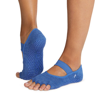 ToeSox Full Toe Elle Grip Socks – Lapis – Medium – Life Balance Pilates  Dublin Shop