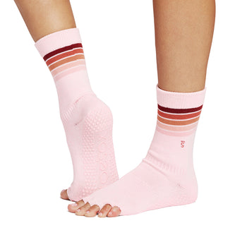 Half Toe Crew Grip Socks | Socks > Crew | ToeSox – ToeSox | Tavi | Vooray