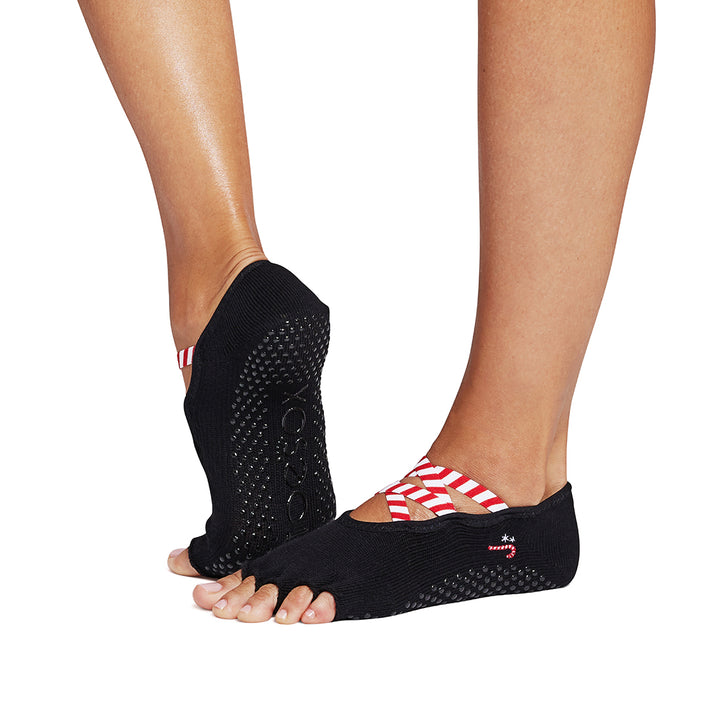 Half Toe Elle Grip Socks | Socks > Grip | ToeSox – ToeSox | Tavi | Vooray