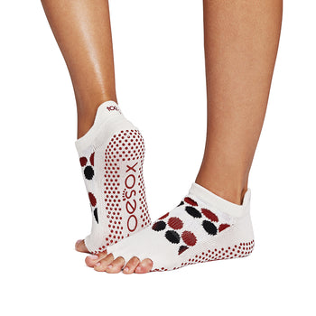 Half Toe Low Rise Grip Socks | Socks > Grip | ToeSox – ToeSox | Tavi | Vooray