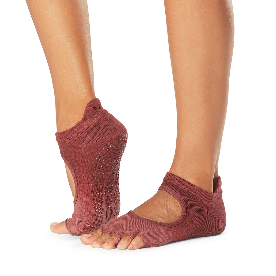 ToeSox Bellarina Half Toe Grip Socks - Alexandrite Active & Golf Wear