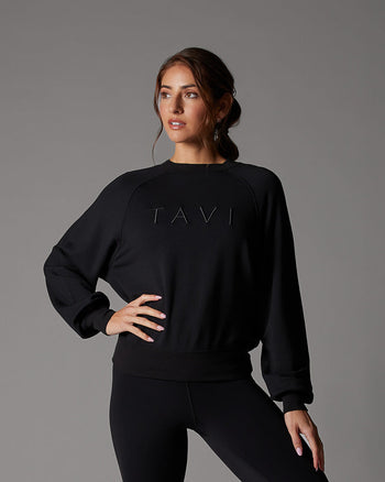 # Ease Crew Sweatshirt * | Tops > Sweaters & Hoodies | Tavi – ToeSox | Tavi | Vooray