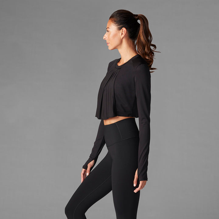 # Pleated Long Sleeve Top * | Tops > Long Sleeve | Tavi – ToeSox | Tavi | Vooray