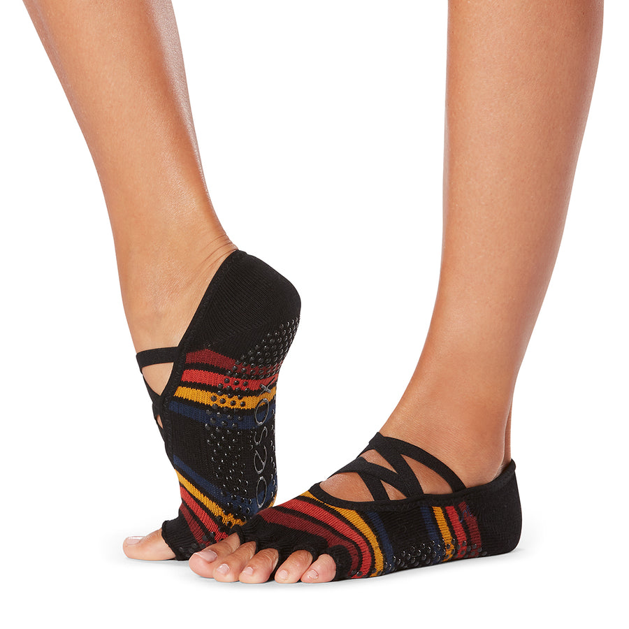 Half Toe Low Rise in Woodstock Grip Socks - ToeSox - Mad-HQ