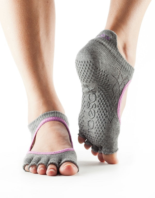 # Half Toe Bellarina Grip Socks * | Socks > Grip | ToeSox – ToeSox | Tavi | Vooray